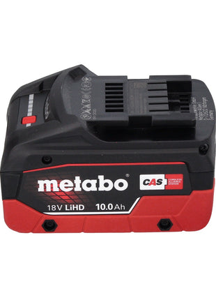 Metabo BH 18 LTX BL 16 akumulatorowa wiertarko-wkrętarka udarowa 18 V 1,3 J SDS-plus Brushless + 1x akumulator 10,0 Ah + MetaBOX - bez ładowarki