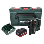 Metabo BH 18 LTX BL 16 akumulatorowa wiertarko-wkrętarka udarowa 18 V 1,3 J SDS-plus Brushless + 1x akumulator 10,0 Ah + ładowarka + MetaBOX