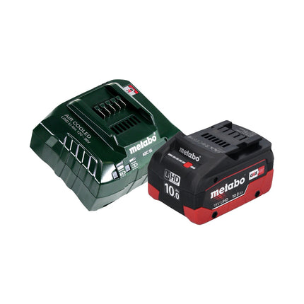 Metabo BH 18 LTX BL 16 akumulatorowa wiertarko-wkrętarka udarowa 18 V 1,3 J SDS-plus Brushless + 1x akumulator 10,0 Ah + ładowarka + metaBOX