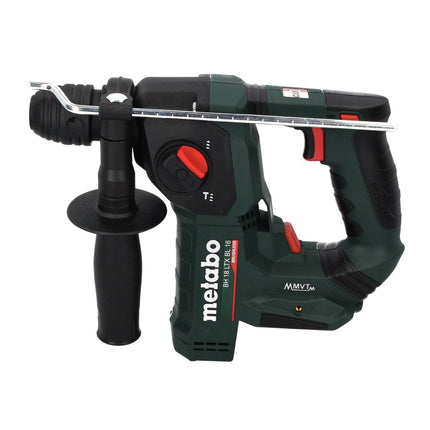 Metabo BH 18 LTX BL 16 akumulatorowa wiertarko-wkrętarka 18 V 1,3 J SDS-plus Brushless + 2x akumulator 10,0 Ah + ładowarka + MetaBOX