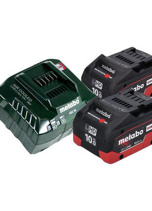 Metabo BH 18 LTX BL 16 akumulatorowa wiertarko-wkrętarka udarowa 18 V 1,3 J SDS-plus Brushless + 2x akumulator 10,0 Ah + ładowarka + MetaBOX