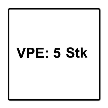 Fein E-Cut Universal Starlock Sägeblatt 55 x 44 mm 5 Stk. ( 63502223230 ) Bi-Metall - Toolbrothers