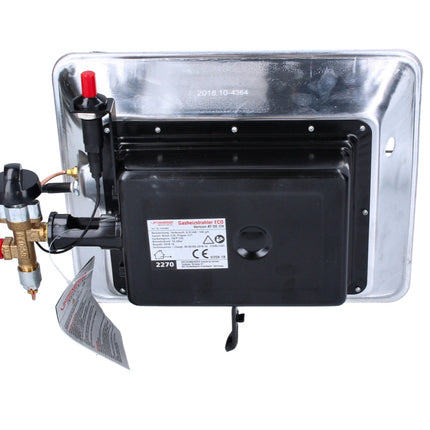 Rothenberger Industrial Set 2x Eco Piezo Gasheizstrahler ( 2x 35985 ) 2,7 kW - 4,2 kW für Propangasflaschen 5 kg und 11 kg