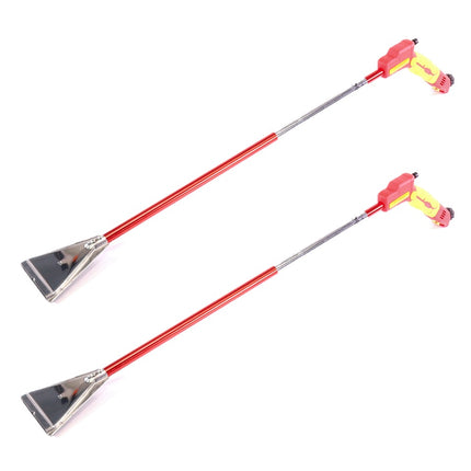 Rothenberger Industrial Ökogärtner Set 2x Premium Brenner 940 °C ( 2x 1500003247 ) Unkrautbrenner mit 10 cm breitem Kopf