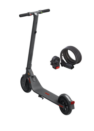 Ninebot by Segway Kick Scooter E22D E-Scooter Elektro Roller 300 W 20 km/h + KickScooter Zahlenschloss