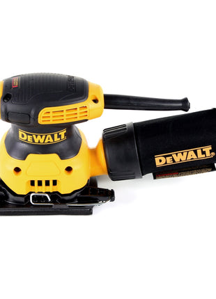 Lijadora vibratoria DeWalt DWE6411-QS 230 vatios Klettfix 108 x 115 mm + bolsa para polvo