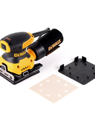 Lijadora vibratoria DeWalt DWE6411-QS 230 vatios Klettfix 108 x 115 mm + bolsa para polvo