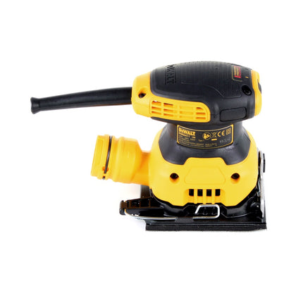 DeWalt DWE 6411-QS Szlifierka oscylacyjna 230 W Klettfix 108 x 115 mm + worek na pył