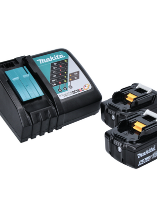 Makita DTW 251 RGJ Clé à choc sans fil 18 V 230 Nm 1/2'' + 2x batterie 6,0 Ah + chargeur + Makpac