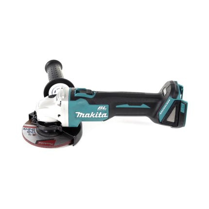 Makita DGA 504 RGJ akumulatorowa szlifierka kątowa 18 V 125 mm bezszczotkowa + 2x akumulator 6,0 Ah + ładowarka + Makpac