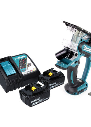 Makita DSD 180 RG Akku Gipskartonsäge 18 V + 2x Akku 6,0 Ah + Ladegerät - Toolbrothers