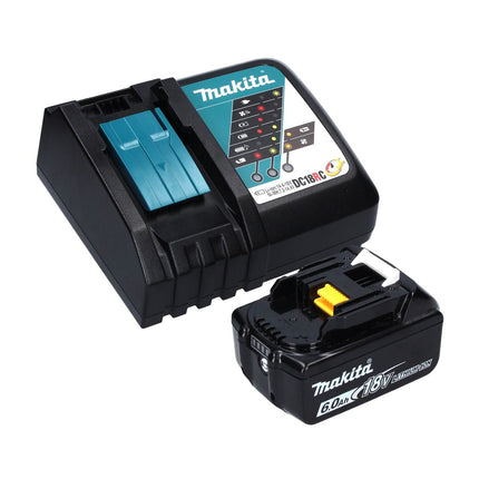 Makita DDF 483 RG1J akumulatorowa wiertarko-wkrętarka 18 V 40 Nm bezszczotkowa + 1x akumulator 6.0 + ładowarka + Makpac