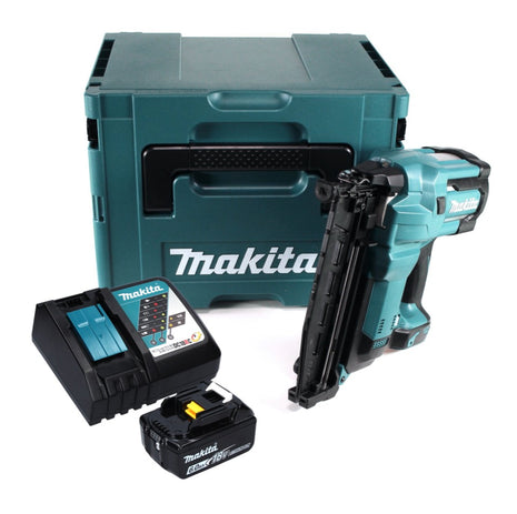 Makita DBN 600 RG1J Akku Stauchkopfnagler 18 V + 1x Akku 6,0 Ah + Ladegerät + Makpac