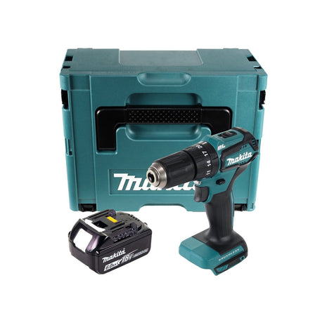 Taladro percutor inalámbrico Makita DHP 483 G1J 18 V 40 Nm + 1x batería 6,0 Ah + Makpac - sin cargador