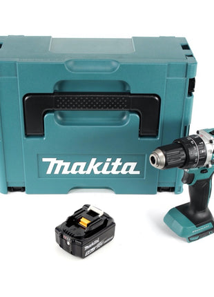 Makita DHP 484 T1J akumulatorowa wiertarko-wkrętarka udarowa 18 V 54 Nm bezszczotkowa + 1x akumulator 5,0 Ah + Makpac - bez ładowarki