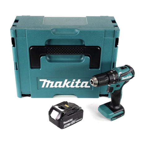 Makita DHP 483 M1J Akku Schlagbohrschrauber 18 V 40 Nm + 1x Akku 4,0 Ah + Makpac - ohne Ladegerät