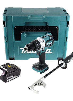 Makita DDF 481 M1J Akku Bohrschrauber 18 V 115 Nm Brushless + 1x Akku 4,0 Ah + Makpac - ohne Ladegerät