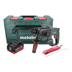 Metabo KHA 18 LTX Akku Kombihammer 18 V 2,2 J SDS Plus + 1x Akku 10,0 Ah + metaBOX - ohne Ladegerät