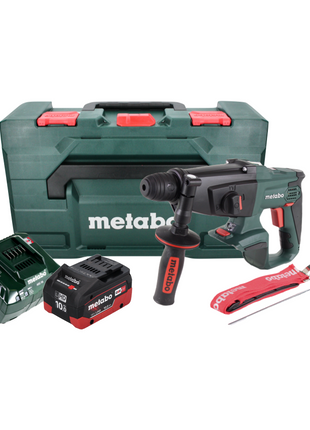 Metabo KHA 18 LTX Perforateur sans fil 18 V 2,2 J SDS Plus + 1x Batterie 10,0 Ah + Chargeur + Coffret metaBOX