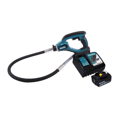 Makita DVR 450 RG1 akumulatorowa zagęszczarka do betonu 18 V 1,2 m + 1x akumulator 6,0 Ah + ładowarka