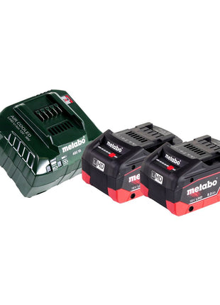 Metabo SSW 18 LTX 600 Akku Schlagschrauber 18 V 600 Nm 1/2" + 2x Akku 8,0 Ah + Ladegerät + Koffer