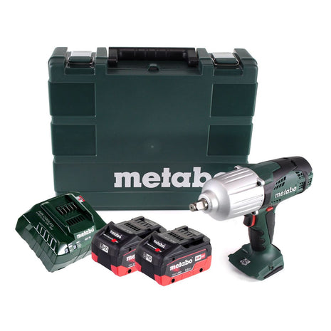 Metabo SSW 18 LTX 600 Akku Schlagschrauber 18 V 600 Nm 1/2" + 2x Akku 8,0 Ah + Ladegerät + Koffer