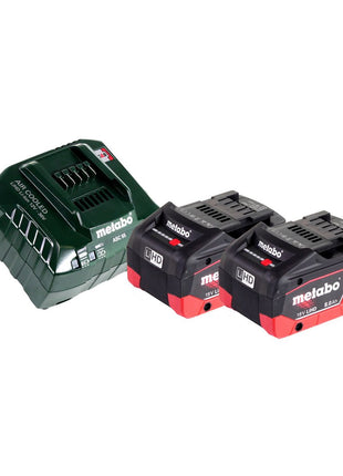 Metabo ASE 18 LTX Akku Säbelsäge Reciprosäge 18 V + 2x Akku 8,0 Ah + Ladegerät