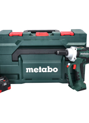 Metabo NP 18 LTX BL 5.0 Akku Blindnietpistole 18 V 10 kN Brushless + 1x Akku 5,5 Ah + metaBOX - ohne Ladegerät