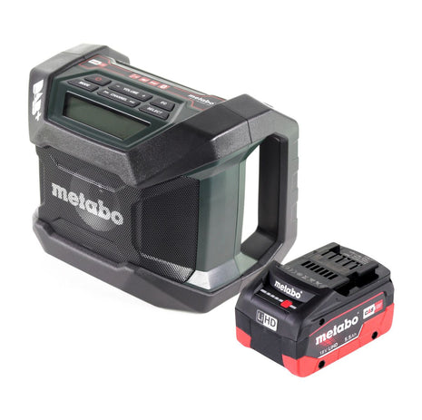 Metabo R 12-18 DAB+ BT Akku Baustellenradio 12-18 V DAB+ Bluetooth + 1x Akku 5,5 Ah - ohne Ladegerät