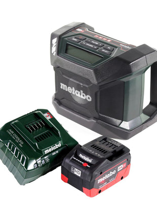 Metabo R 12-18 DAB+ BT radio de obra con batería 12-18 V DAB+ Bluetooth + 1x batería 5,5 Ah + cargador