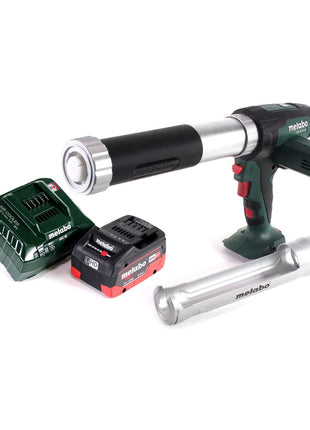 Pistola de cartuchos a batería Metabo KPA 18 LTX 400 18 V + 1x batería 5,5 Ah + cargador