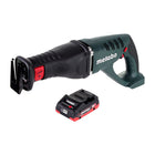 Metabo ASE 18 LTX Scie sabre sans fil 18 V + 1x Batterie 4,0 Ah - sans chargeur