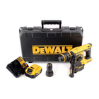 DeWalt DCH 254 P1 Akku Kombihammer 18 V 2.1 J SDS Plus + 1x Akku 5,0 Ah + Ladegerät + Wechselbohrfutter + Koffer