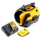 Dewalt DCV 582 Akku Nass und Trockensauger 14,4 - 18 V + 1x Akku 2,0 Ah + Ladegerät