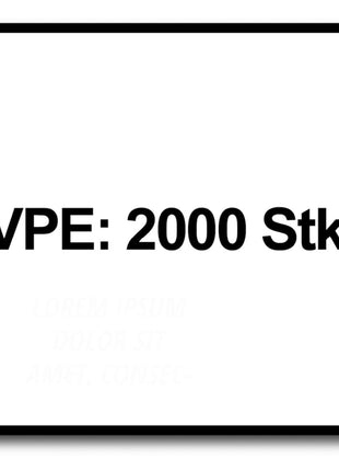 SPAX GIX-B Schnellbauschrauben 3,9 x 45 mm 2000 Stk ( 2x 1891170390456 ) Vollgewinde Trompetenkopf Nadelspitze Kreuzschlitz H2