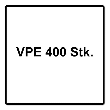 SPAX Universalschraube 4,5 x 40 mm 400 Stk ( 2x 0191010450403 ) Teilgewinde Senkkopf T-STAR plus 4Cut WIROX