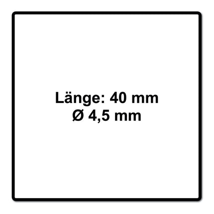 SPAX Universalschraube 4,5 x 40 mm 1000 Stk ( 5x 0191010450403 ) Teilgewinde Senkkopf T-STAR plus 4Cut WIROX