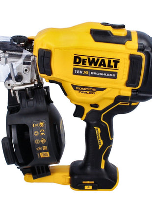 Cloueur à bobine DeWalt DCN 45 RNL2 18 V 19 - 44 mm sans balais + 2x batterie 3,0 Ah + chargeur + TSTAK