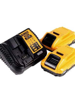 Cloueur à bobine DeWalt DCN 45 RNL2 18 V 19 - 44 mm sans balais + 2x batterie 3,0 Ah + chargeur + TSTAK