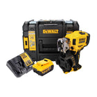 Cloueur à bobine DeWalt DCN 45 RNM1 18 V 19 - 44 mm sans balais + 1x batterie 4,0 Ah + chargeur + TSTAK