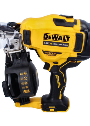 Cloueur à bobine DeWalt DCN 45 RNM1 18 V 19 - 44 mm sans balais + 1x batterie 4,0 Ah + chargeur + TSTAK