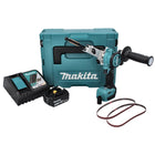 Makita DBS 180 RT1J Akku Bandfeile 18 V 9 x 533 mm Brushless + 1x Akku 5,0 Ah + Ladegerät + Makpac - Toolbrothers