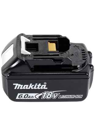 Makita DBS 180 G1J Ponceuse à bande sans fil 9 x 533mm 18V  + 1x  Batterie 6,0 Ah + Coffret Makpac - sans chargeur