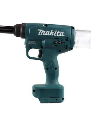 Makita DRV 250 RF1J Akku Blindnietsetzgerät 18 V 20 kN Brushless + 1x Akku 3,0 Ah + Ladegerät + Makpac