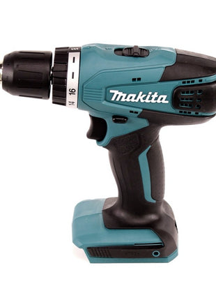 Makita DF 347 DWE Akku Bohrschrauber 14,4 V 30 Nm G-Serie + 2x Akku 1,5 Ah + Ladegerät + 1x FFP2 Maske + Koffer - Toolbrothers