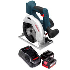 Bosch GKS 18 V-57 Professional Akku Kreissäge 18 V 165 mm + 2x Akku 4,0 Ah + Ladegerät