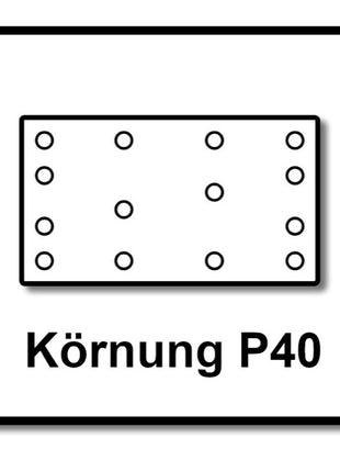 Festool STF 80x133 RU2/50 Schleifstreifen Rubin 2 P40 80 x 133 mm 50 Stk. ( 499046 ) für Rutscher RTS 400, RTSC 400, RS 400, RS 4, LS 130 - Toolbrothers