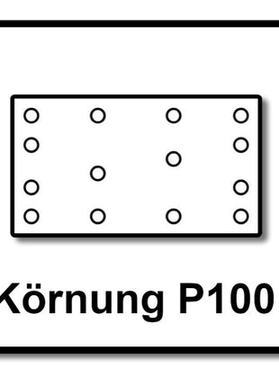 Festool STF 80x133 Schleifstreifen Granat P100 80 x 133 mm 100 Stk. ( 499628 ) für Rutscher RTS 400, RTSC 400, RS 400, RS 4, LS 130 - Toolbrothers