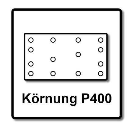 Festool STF 80x133 Schleifstreifen Granat P400 80 x 133 mm 400 Stk. ( 4x 497126 ) für Rutscher RTS 400, RTSC 400, RS 400, RS 4, LS 130 - Toolbrothers