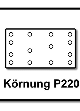 Festool STF 80x133 Schleifstreifen Granat P220 80 x 133 mm 400 Stk. ( 4x 497123 ) für Rutscher RTS 400, RTSC 400, RS 400, RS 4, LS 130 - Toolbrothers